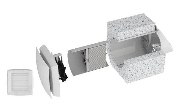 Энергоэффективная приточно-вытяжная вентиляционная установка серии FIATO RCF-70 LUX — изображение 7