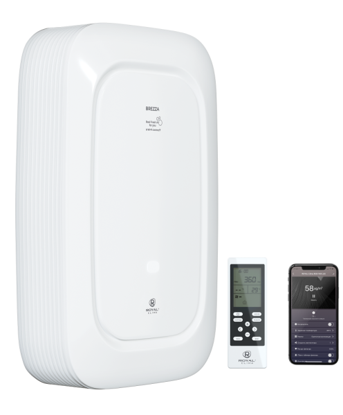 Приточно-очистительный комплекс BREZZA RCB 150 LUX + EH-1000 — изображение 4